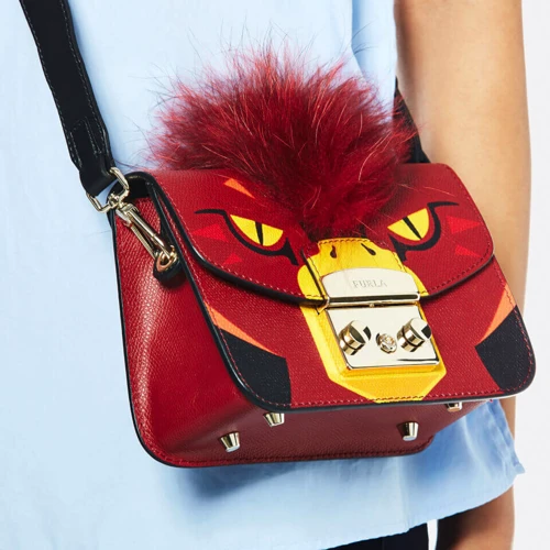 Женская сумка кросс боди Furla Metropolis Jungle Mini красная (881177): Тип Сумки