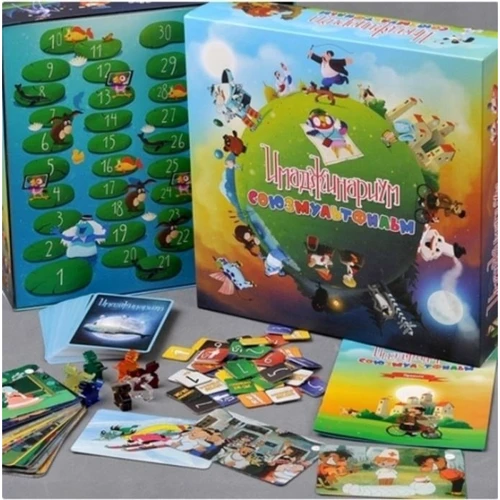 Настольная игра Cosmodrome Games Имаджинариум Союзмультфильм: Вид для веселой компании