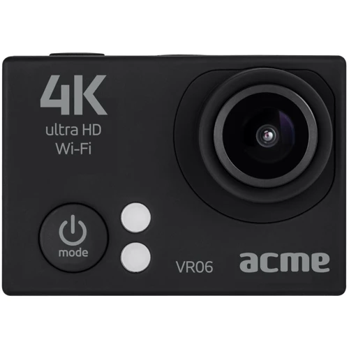 Екшн камера ACME VR06 Ultra HD Wi-Fi: Друк дати та часу на відео немає