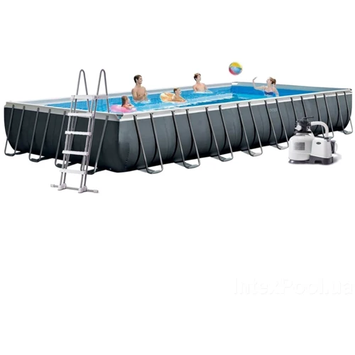 Intex Басейн каркас 26374 Ultra Frame 975x488x132 см