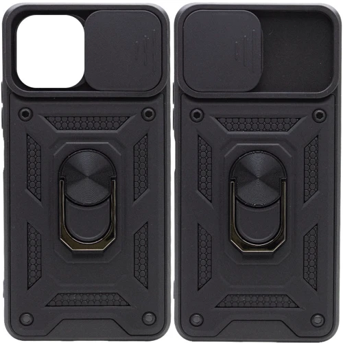 Чохол для телефона Mobile Case Camshield Serge Magnetic Ring Black для Samsung A035 Galaxy A03