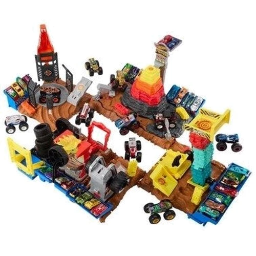 Ігровий набір Hot Wheels Перше змагання серії Тренувальна арена (HNB87): Колір коричневый
