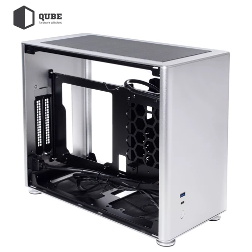 Корпус QUBE A4 Silver 600W (QBA4I_WS6U3): Назначение игровой