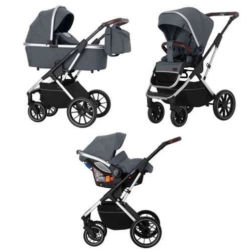 Універсальна коляска 3в1 Carrello Aurora CRL-6502/2 Iron Grey