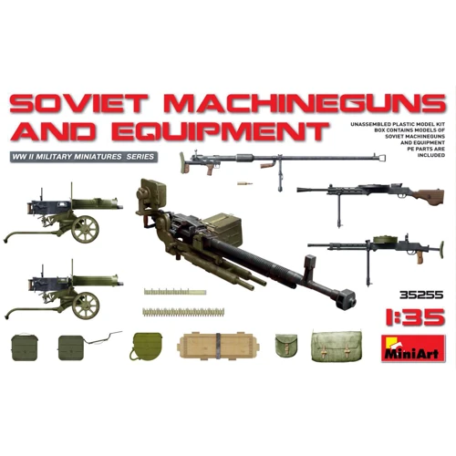 Сборная модель MiniArt Советское оружие и амуниция 1:35 (MA35255)