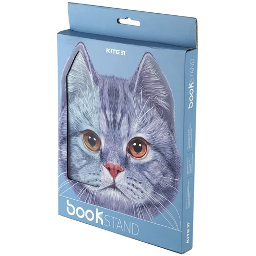 Подставка для книг Kite Cat металлическая 20х26 см (K24-390-3) фото 1