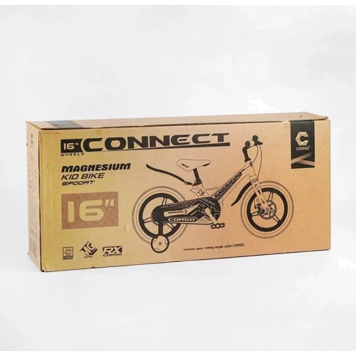 Велосипед 2-х колісний Corso Connect 16" MG-16516: Діаметр коліс, дюймів 16