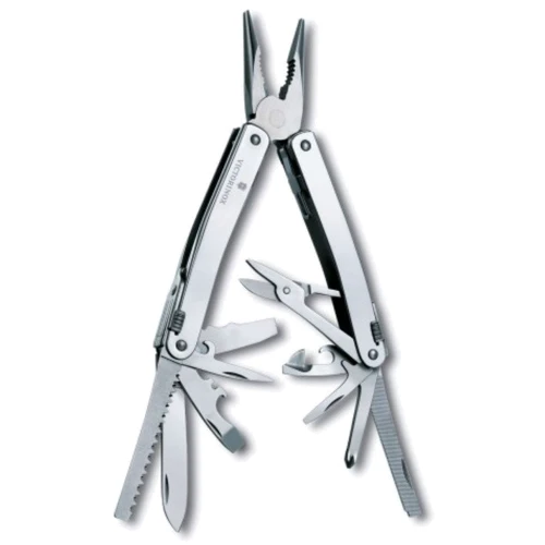 Мультитул Victorinox Swisstool Spirit X Plus 105мм/35 предметов /коричневый кожаный чехол (3.0235.L): Вес, г 387