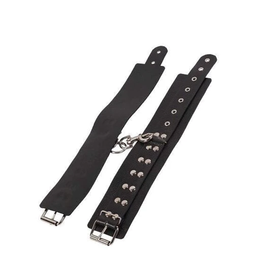 Оковы Leather Restraints Leg Cuffs, black
