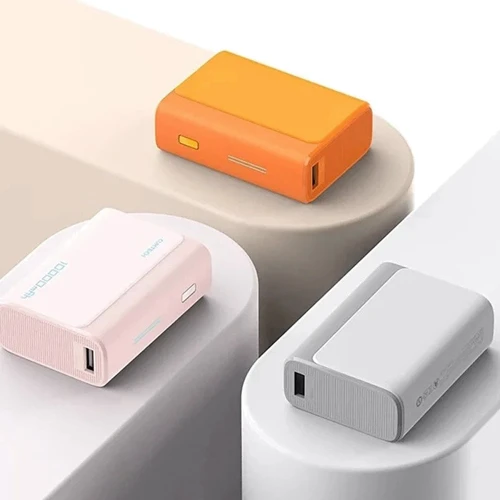 Внешний аккумулятор Cuktech Power Bank 10000mAh PB100 30W Orange: Встроенный кабель нет
