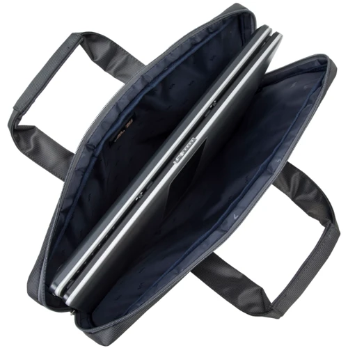 Сумка для ноутбука RivaCase 17.3" Grey (8251): Місткість ноутбук, телефон, планшет, аксесуари