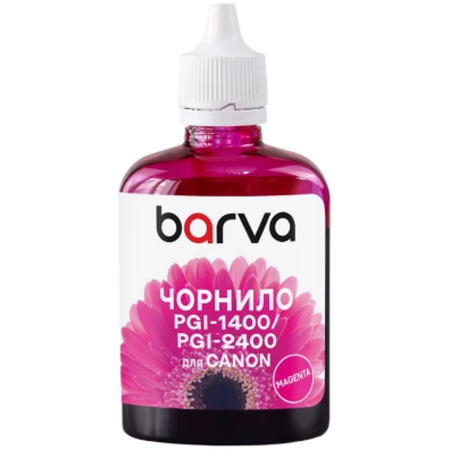 Чернила Barva Canon PGI-1400/PGI-2400 100 мл, M Pigm. (C1400-926)