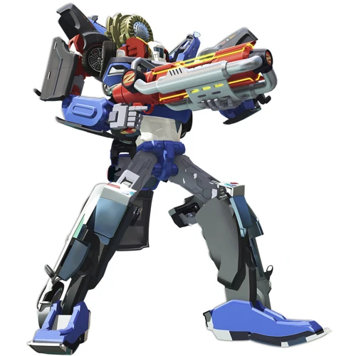 Іграшка-трансформер ТОБОТ ТРІТАН, зі світлом і звуком (301007)