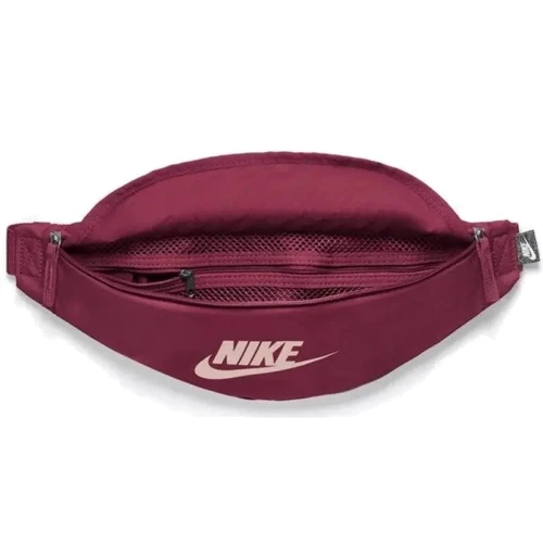 Сумка на пояс Nike NK HERITAGE WAISTPACK - FA21 бордовый Уни 41х10х15см (DB0490-638)