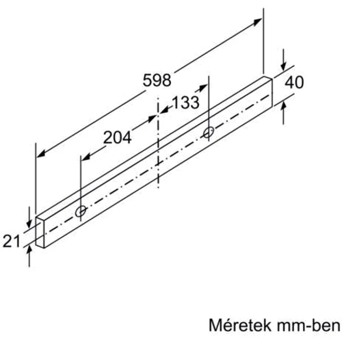 Витяжка Bosch DFM064W50: Рекомендована площа приміщення (при висоті 2,7 м), м² 10,5-16,5
