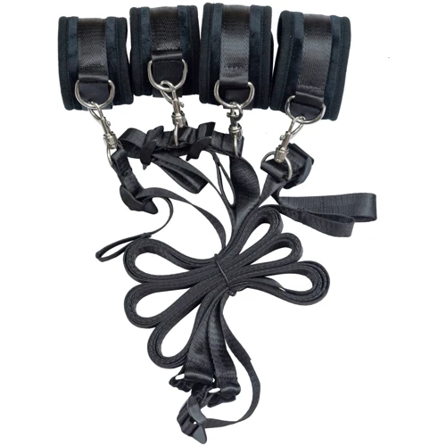 Растяжка на кровать Punishment - 5-Piece Bed Restraint Kit – Black