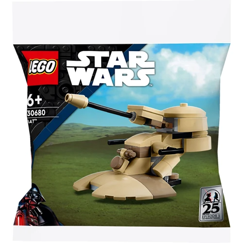 Конструктор LEGO Star Wars AAT (30680): Кількість деталей, шт. 75