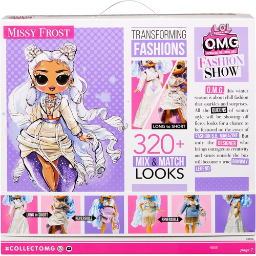 Игровой набор с куклой L.O.L. SURPRISE! серии O.M.G. Fashion Show – Стильная Мисси Фрост (584315) фото 10