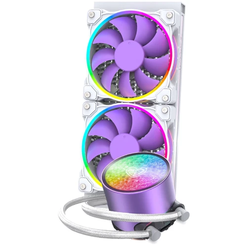 Кулер ID-Cooling ID-COOLING Pinkflow 240 Diamond Purple: Рівень шуму, dB 33.5