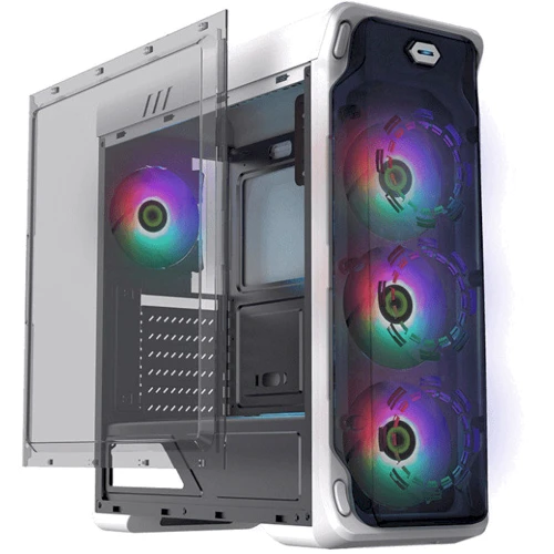 Корпус GameMax StarLight W-FRGB: Типоразмер Midi-Tower