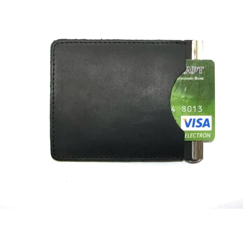 Чоловік затиск для грошей DNK Leather чорний (DNK Зажим Spring + col.J): Тип Затискачі для грошей
