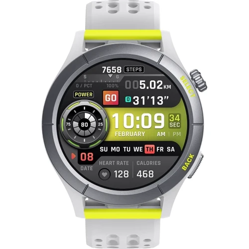 Смарт-часы Amazfit Cheetah (Round) Speedster Gray: Материал корпуса пластик