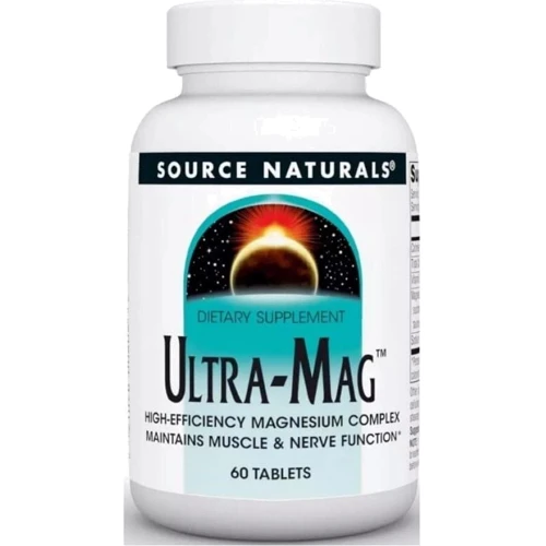 Source Naturals Ultra-Mag 60 tabs Ультра магній і вітамін В6