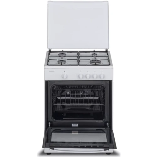 Газовая плита HEINNER HFSC-SME60WH: Рабочая поверхность эмаль