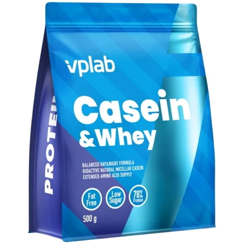 Протеин VPLab Casein And Whey 500 g /16 servings/ Chocolate