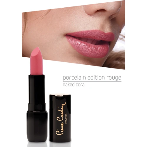 Pierre Cardin Porcelain Edition Lipstick Ніжний Корал Помада для губ 4 g: Вид Губная помада