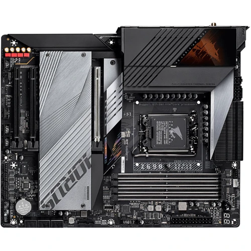 Gigabyte Z690 AORUS ULTRA: Оперативная память 4xDDR5 6200 МГц, до 128 ГБ