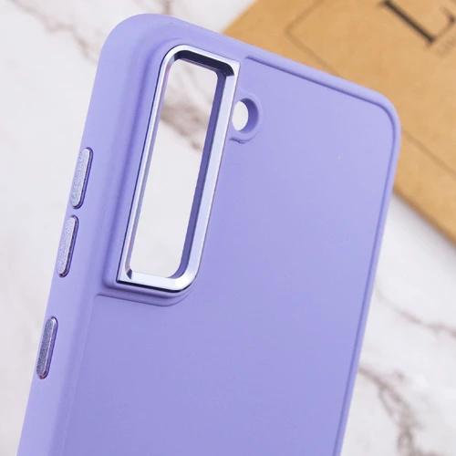 Чохол для телефона TPU Case Bonbon Metal Style Dasheen для Samsung S911 Galaxy S23: Колір фіолетовий