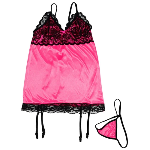 Пеньюар NDS 5083 One Size Pink/black (23641)