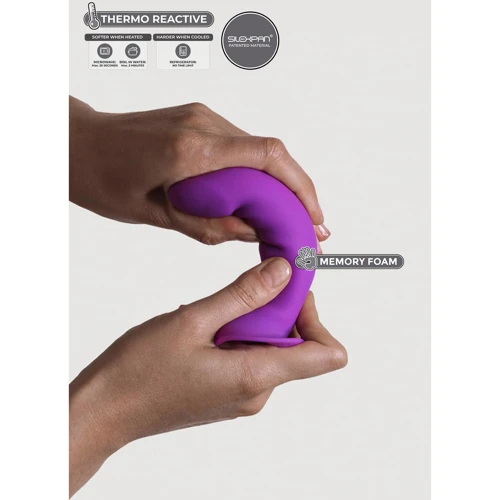 Дилдо Adrien Lastic Hitsens 6 - 5 inch Purple