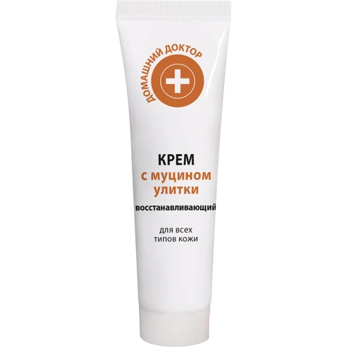 Домашний Доктор Крем с муцином улитки восстанавливающий 30 ml: Время применения Универсальный