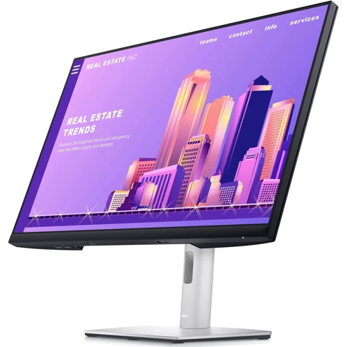 Монитор Dell P2722H (210-AZYZ): Разъемы USB, DisplayPort, HDMI, VGA