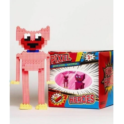 Конструктор VitaToys Pixel Heroes Киси Миси, 300 деталей (VTK 0017)