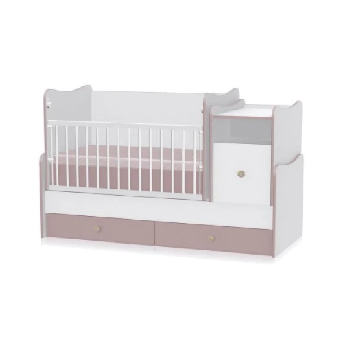 Кроватка-трансформер Bertoni TREND PLUS NEW (white/cappucino)