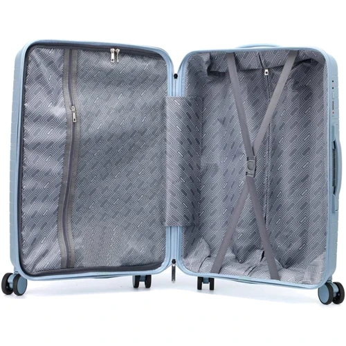 Чемодан Semi Line 24" (M) Blue (T5780-2): Тип ручки Телескопическая ручка, Короткая ручка