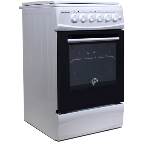 Плита комбінована Milano ML50 E22 White: Тип варильної поверхні комбинированная