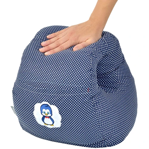 Подушка Papaella Mini Горошек для кормления, синий, 30х28х30 см (8-31999) фото 5