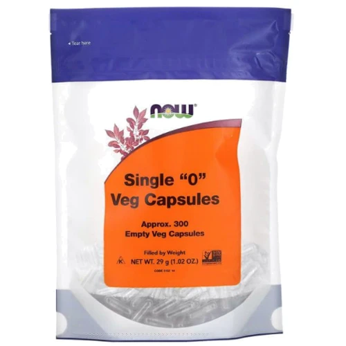 NOW Foods Single "O" Vcaps Пустые капсулы 300 капсул