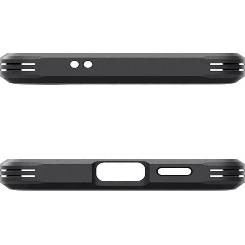 Чехол для телефонов Spigen Tough Armor Black (ACS07332) for Samsung S926 Galaxy S24 Plus: Цвет черный