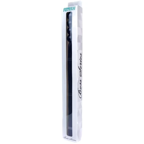 Силиконовый флогер Fetish Boss Series - Silicone Whip Black 14" (BS6100042)
