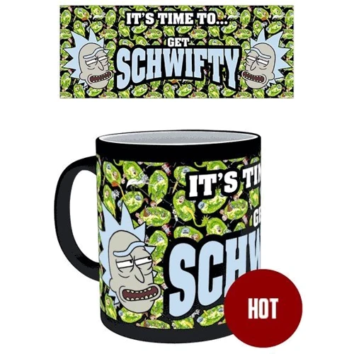 Кружка теплочутливі GB eye Rick and Morty Get Schwifty 300 мл: Виробник GB eye