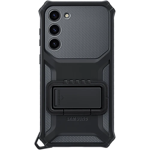 Чехол для телефонов Samsung Rugged Gadget Case Titan (EF-RS916CBEGRU) for Samsung S916 Galaxy S23 Plus: Материал TPU (термополиуретан) и поликарбонат