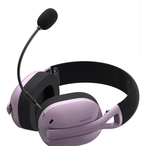 Наушники Hator Hyperpunk 2 USB 7.1 Black/Lilac (HTA-849): Тип крепления оголовные