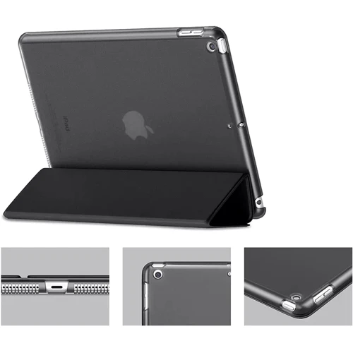 Аксесуар для iPad BeCover Case Book Tri Fold Hard Black для iPad 10.2 2019-2021/iPad Air 2019/Pro 10.5 (706864): Особливості Складывается в подставку, Приятен на ощупь, Надежная защита от царапин и загрязнений, защита спереди, сзади и в углах