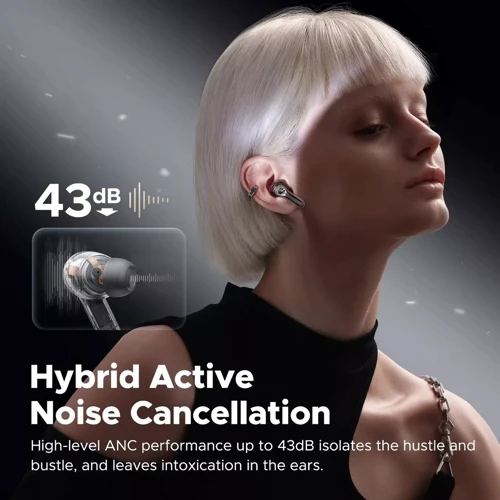 Навушники SoundPEATS GoFree 2 Black: Додатково Совместимость с Android, TWS наушники