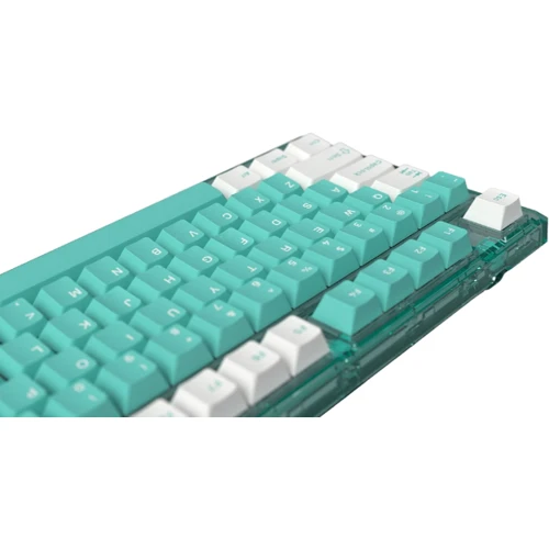 Клавіатура FL Esports Q75 CPM Azure Green Kailh MX Cool Mint Switch Wireless Three-Mode: Тип клавіш механічний